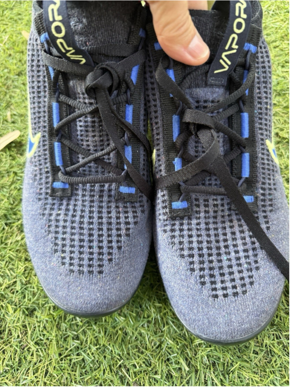 Nike Air VaporMax 2021 Flyknit Obsidian Light Lemon Twist DH4085-400 Men's 9 - Picture 8 of 11